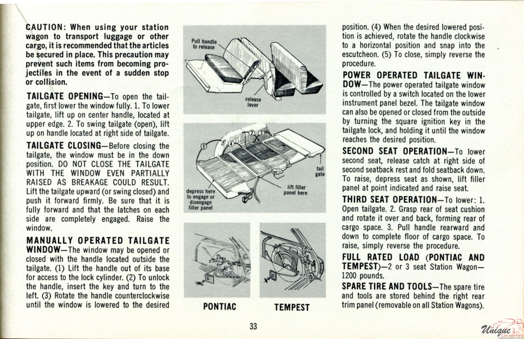 1969 Pontiac Owners Manual Page 7